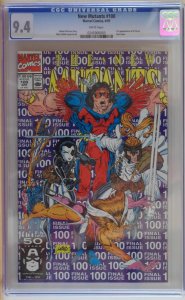 NEW MUTANTS #100, CGC = 9.4, NM, 1st X-Force, Cable, 1983, more CGC in store