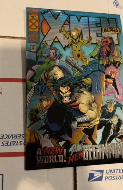 X-Men Alpha (1995) chrome foil cover -it's still a cool book