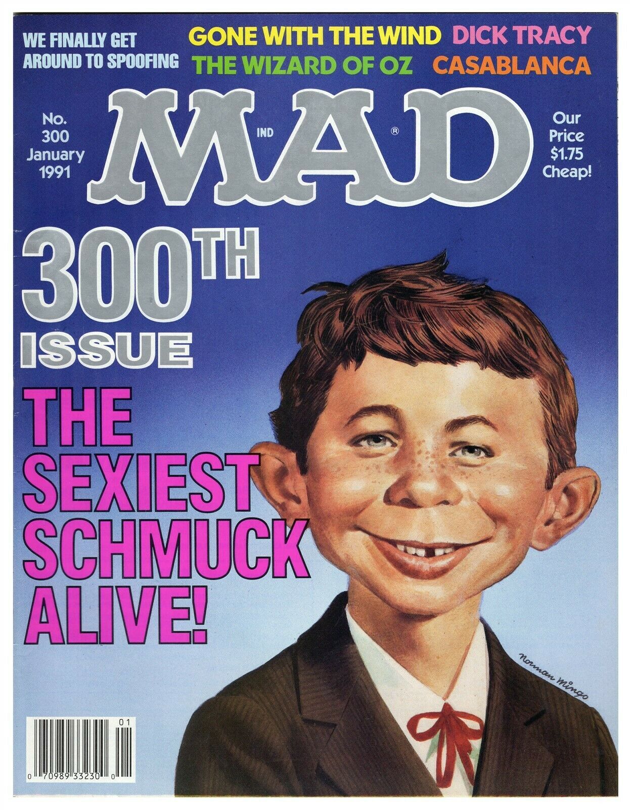 ORIGINAL Vintage 1991 Mad Magazine 300 Gone With the Wind Wizard of Oz Comic Books Modern