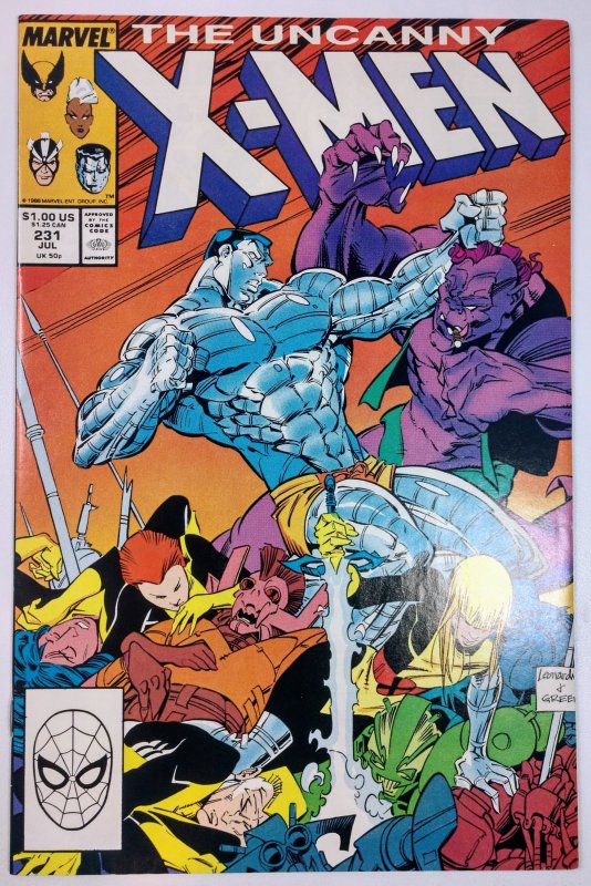 The Uncanny X-Men #231 (8.5, 1988)