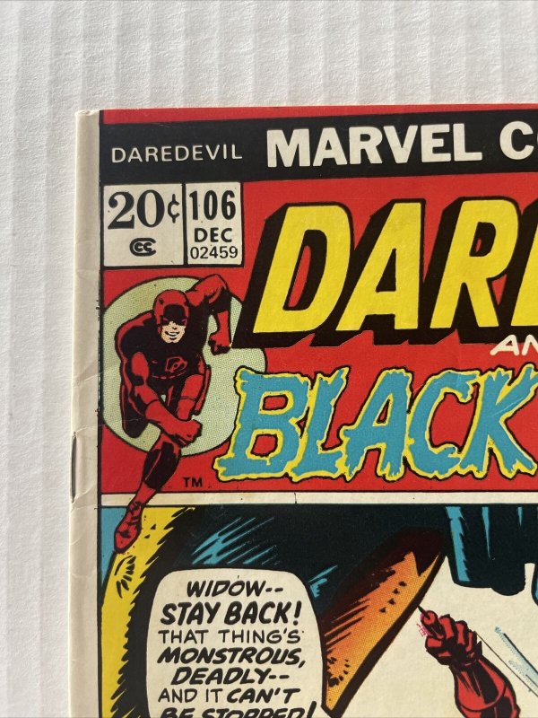 Daredevil #106 Fine+ 1973 