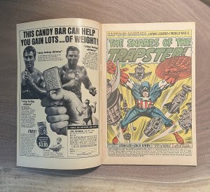 Captain America #108 ( 8.0 VFN ) Jack Kirby, Full Size Spiderman Ad  / 1968