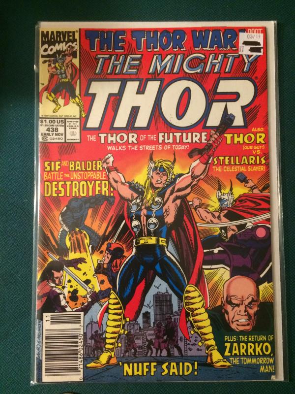 The Mighty Thor #438 The Thor War part 1 of 4