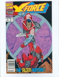 X-Force #2 Newsstand Edition (1991) 2nd appearance of Deadpool MCU spec book