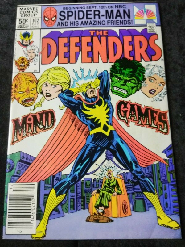 The Defenders #102 (Dec-1981) VF