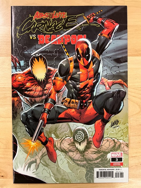 Absolute Carnage vs. Deadpool #3 Liefeld Cover (2019)