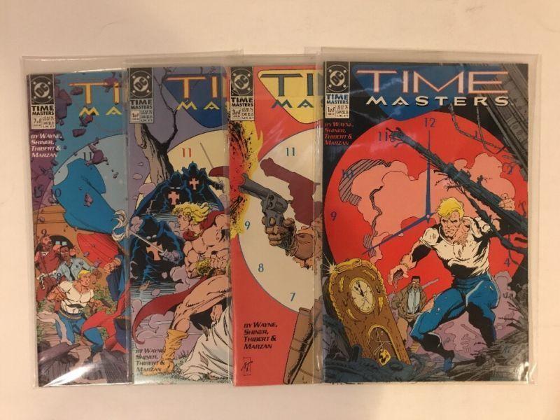 Time Masters 1-8 Comolete Near Mint Lot Set Run