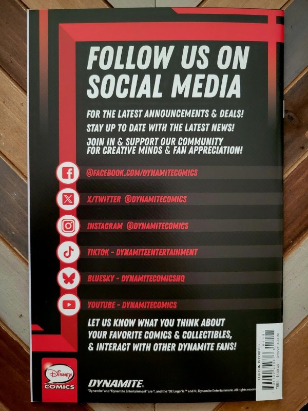 GARGOYLES: DEMONA #1 Brand New (Dynamite 2025) MARK SPEARS Black Variant Cover