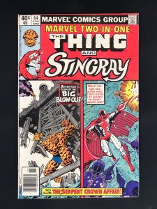 Marvel Two-in-One #64 (1980) New Serpent Squad Team Roster...