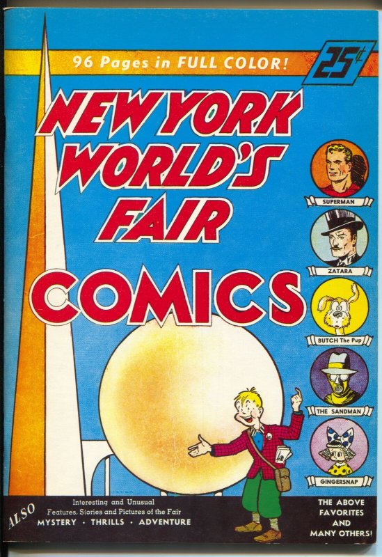 Flashback #12 1974-Reprints New York World's Fair Conics from 1939-NM