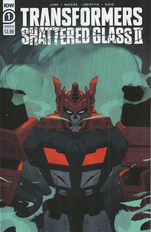 Transformers Shattered Glass II # 1 Cover B NM IDW [J8]