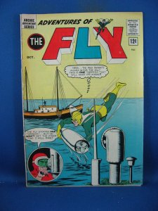 ADVENTURES OF THE FLY 28 VG F BLACK HOOD ARCHIE COMICS 1963