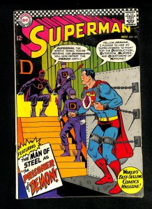 Superman #191 The Prisoner of Demon!