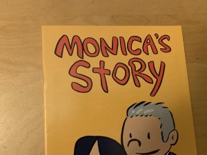 MONICA'S STORY 1, SEE PICS FOR GRADE, ALTERNATIVE COMICS, CLINTON *RA