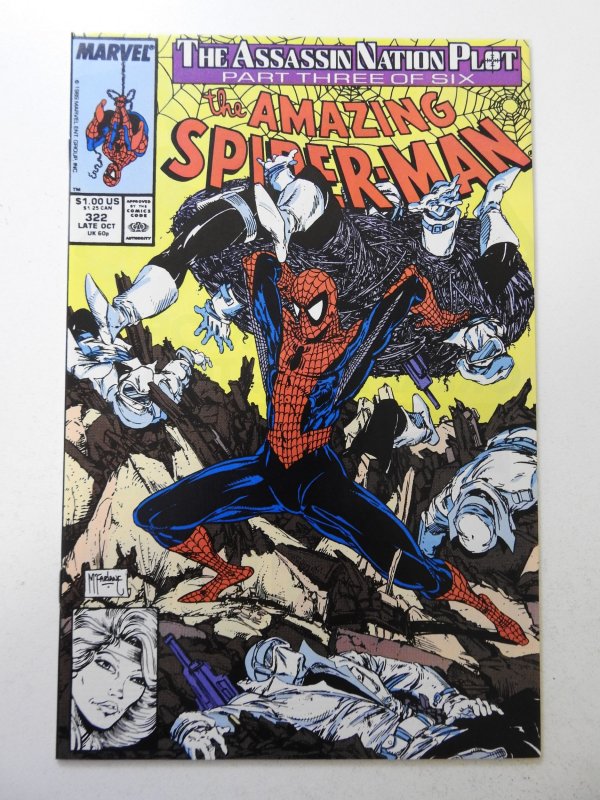 The Amazing Spider-Man #322 (1989) VF/NM Condition!