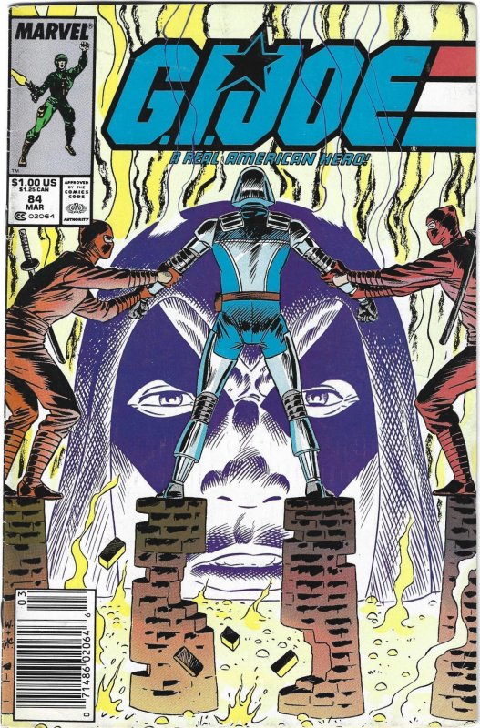 G.I. Joe: A Real American Hero #84 (1989)