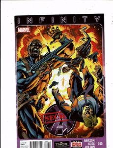 Lot of 6 Secret Avengers Marvel Comic Books #3 4 5 6 8 10 MS18