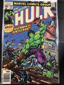 The Incredible Hulk #219 (1978) ZS