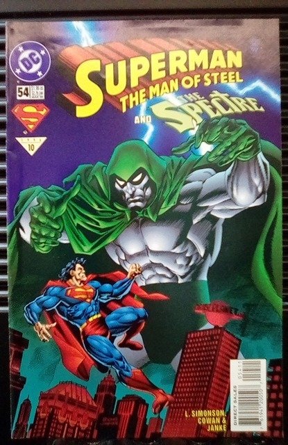 Superman: The Man of Steel #54 Direct Edition (1996)