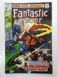 Fantastic Four Annual #7 (1969) VG+ Condition! 1/2 in tear back cover