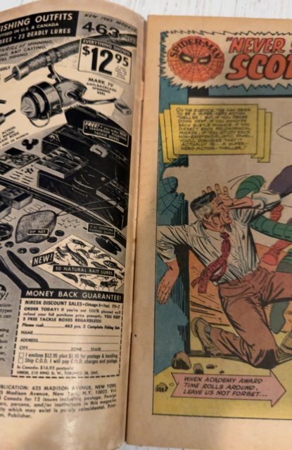 The Amazing Spider-Man #29 (1965)the scorpions sting Tanning