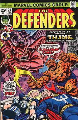 Defenders, The #20 GD ; Marvel | low grade comic VALUE STAMP REMOVED