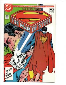 Lot Of 10 DC Comics The Man Of Steel # 1(2) 2 3 4 5 6 Superman +MORE J363