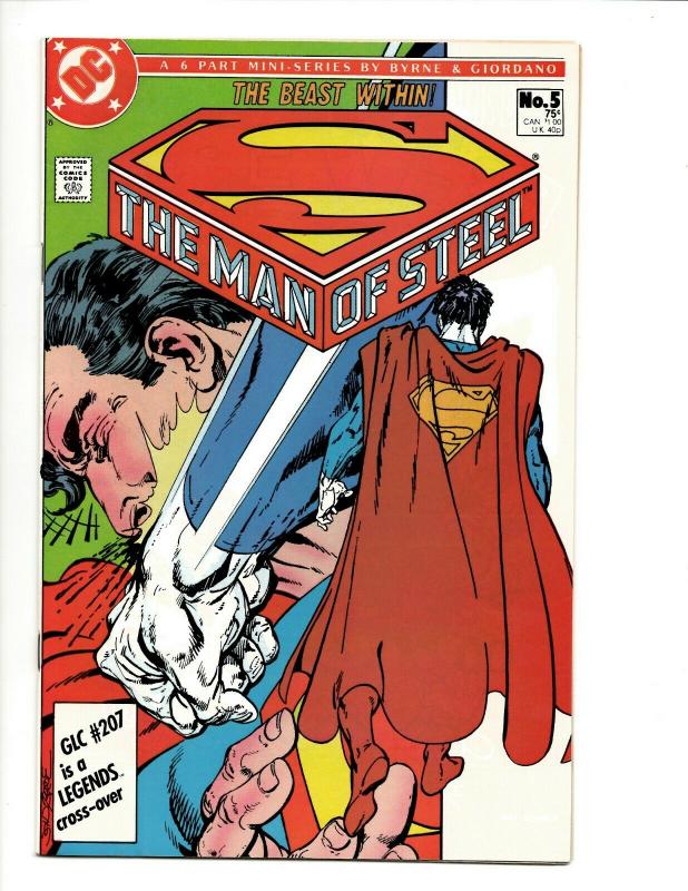 Lot Of 10 DC Comics The Man Of Steel # 1(2) 2 3 4 5 6 Superman +MORE J363