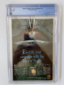 Doctor Strange, Sorcerer Supreme #32 - CGC 7.5 -   Newsstand -  1st Nox (1991)