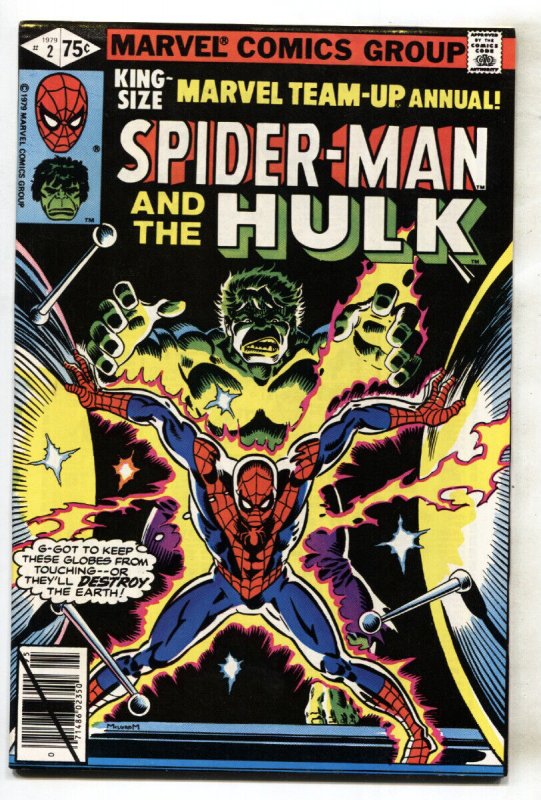 Marvel Team-Up Annual #2-- comic book--Hulk--1979--Spider-Man