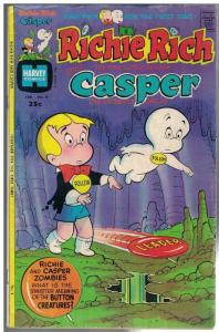 RICHIE RICH & CASPER (1974-1982) 4 VG Feb. 1975