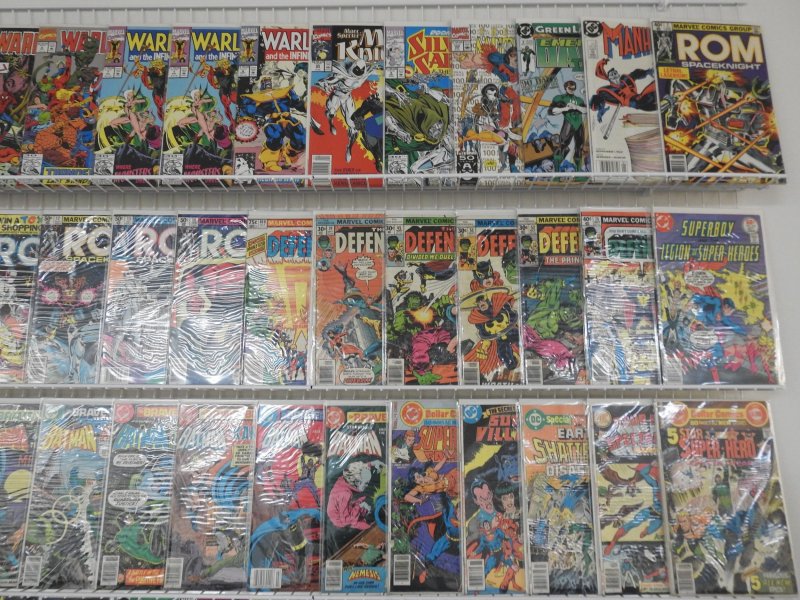 Huge Lot 130+ Comics W/ ROM, Batman, Black Panther, Warlock+ Avg VG+ Condition!