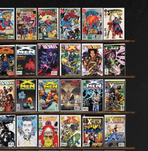 Huge Lot 150+ Comics with X-Factor, X-Men Unlimited, New Exiles, Exiles & More!