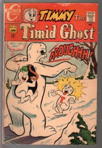 Timmy The Timid Ghost #10 1969-Charlton-horror cover-VG