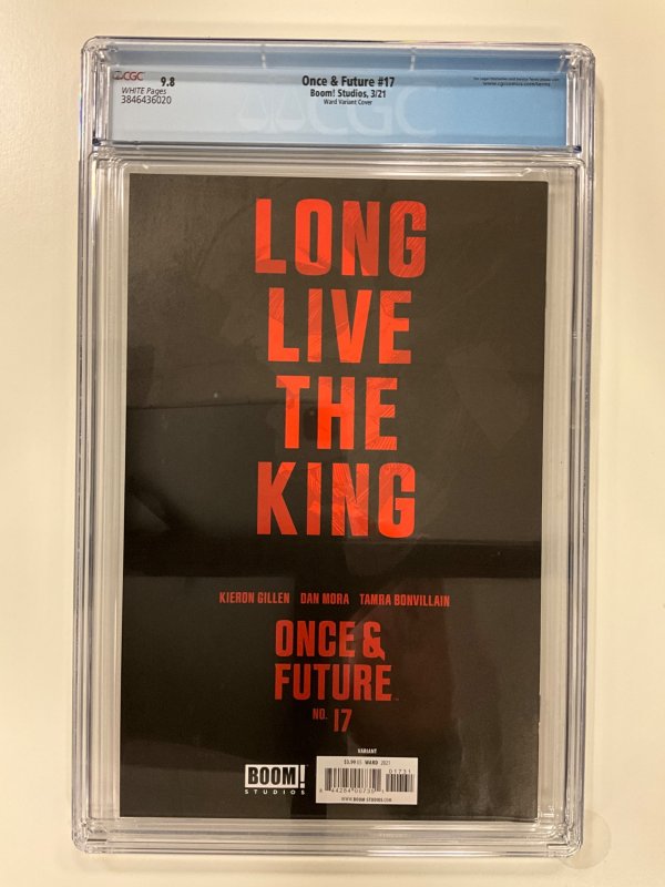 Once & Future #17 Cover C (2021) CGC 9.8