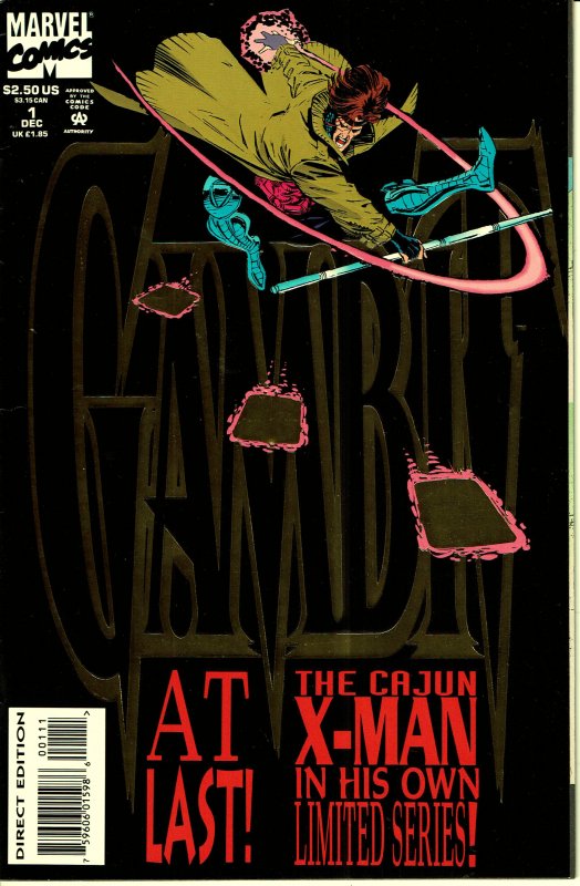 Gambit (1993 1st Series) #1-#4 - VF/NM - FULL SET!