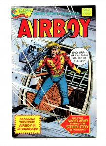 Airboy #40 - Chuck Dixon, Stan Woch, Ricardo Villagran (6.5) 1988