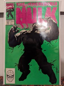 Incredible Hulk #377 (1st Professor Hulk) Marvel 1990 VF/NM