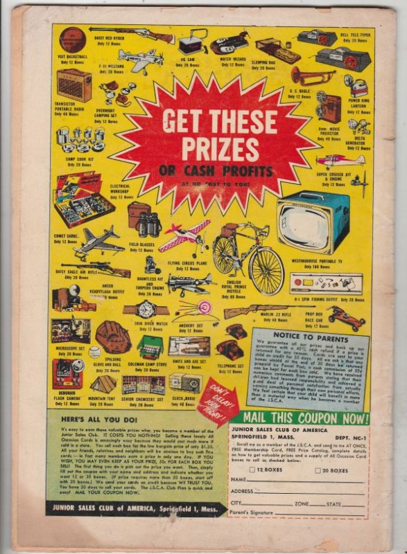 G.I. Combat #58 (Mar-58) VG- Affordable-Grade Easy Co.