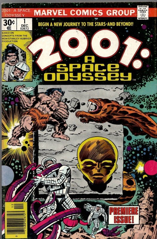2001 A Space Odyssey #1 VINTAGE 1976 Marvel Comics