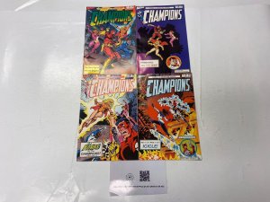 4 Champions HERO comic books #1 2 3 4 1 KM27