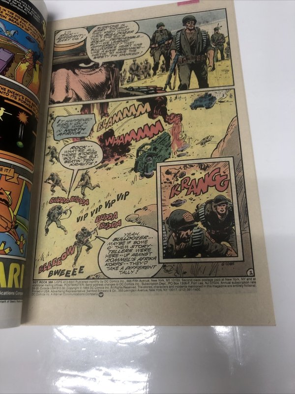 SGT Rock (1984) # 388 (VF) Canadian Price Variant • CPV • Bob Kanigher • DC