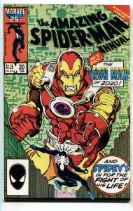 AMAZING SPIDER-MAN ANNUAL #20--comic book--1986--MARVEL- NM-