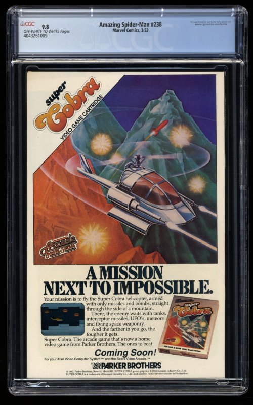 Amazing Spider-Man #238 CGC NM/M 9.8 1st Appearance Hobgoblin!