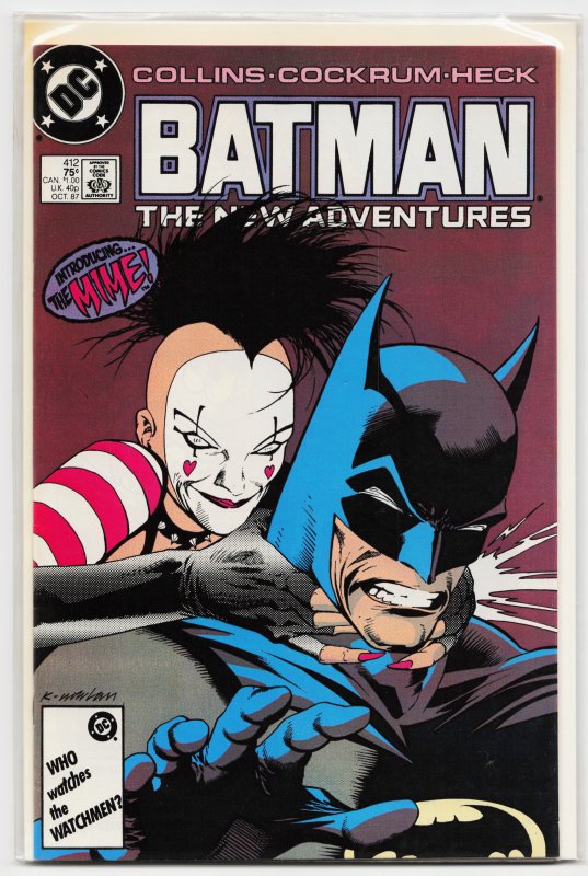 Batman #412 (1987) Batman [Key Issue]