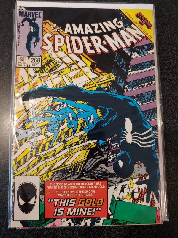 ​AMAZING SPIDER-MAN #268 - High Grade! EARLY APPEARANCE OF BLACK COSTUME