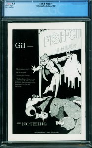 Sam & Max #1  1987 - Fishwrap Productions -CGC 9.8 - Comic Book-0312094001