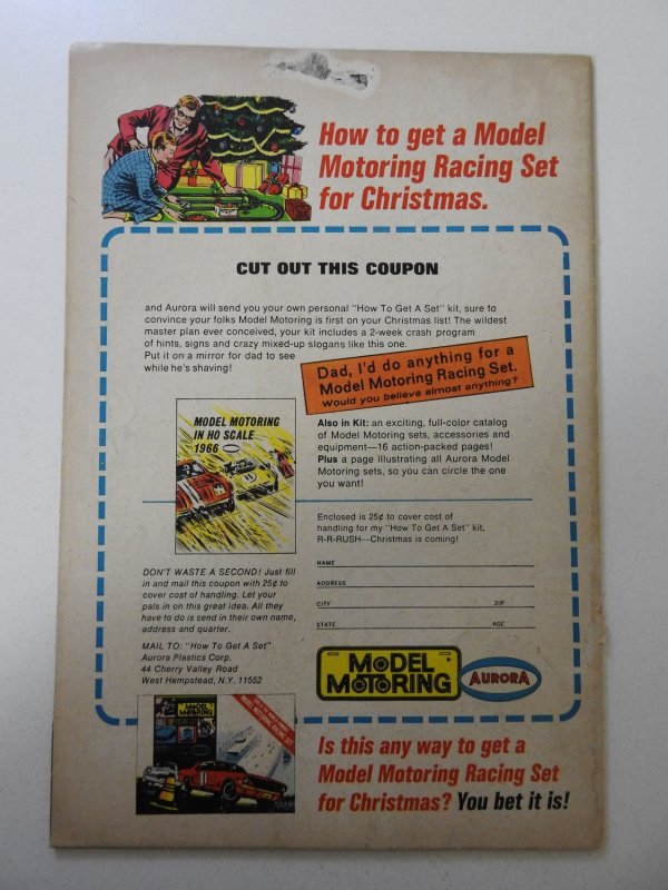 Showcase #66 (1967) GD/VG Condition see description