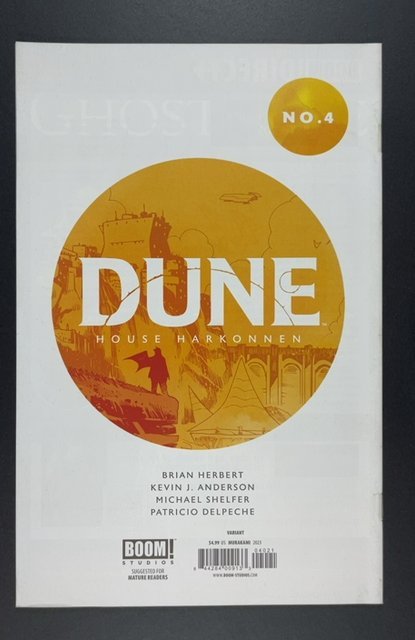 Dune: House Harkonnen #4 Cover B (2023)