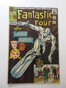 Fantastic Four #50 (1966) GD/VG  cover and 1st 4 wraps detached bottom staple